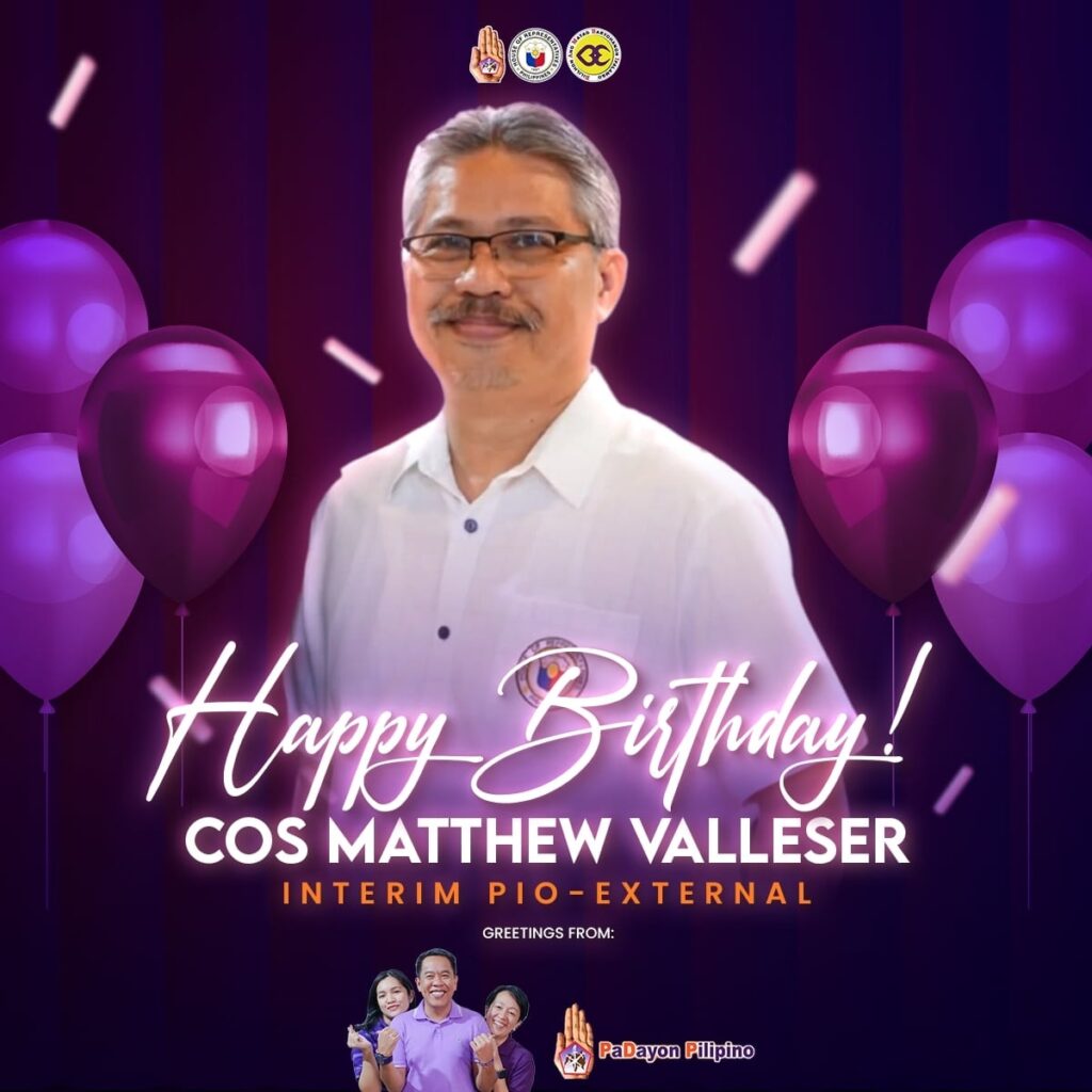PaDayon Mr. Matthew Valleser, Happy Birthday! 1 - Padayon Pilipino| padayn.com.ph 550580473 1217839447049284 3838239293806611040 n - Padayon Pilipino | padayn.com.ph